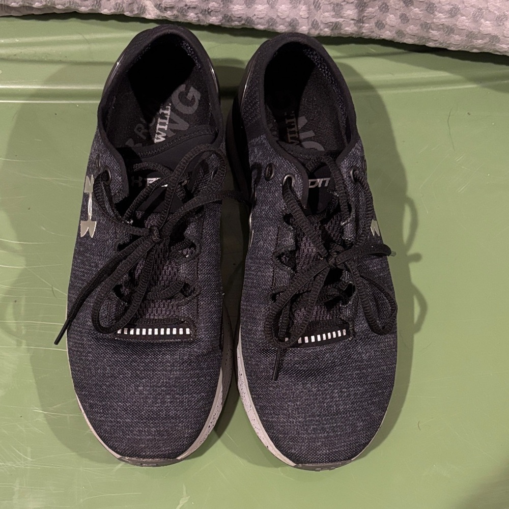 Under Armour Charcoal Athletic Shoes for Men